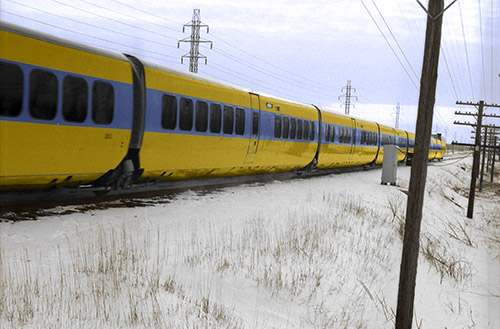 VIA Rail Turbo Train